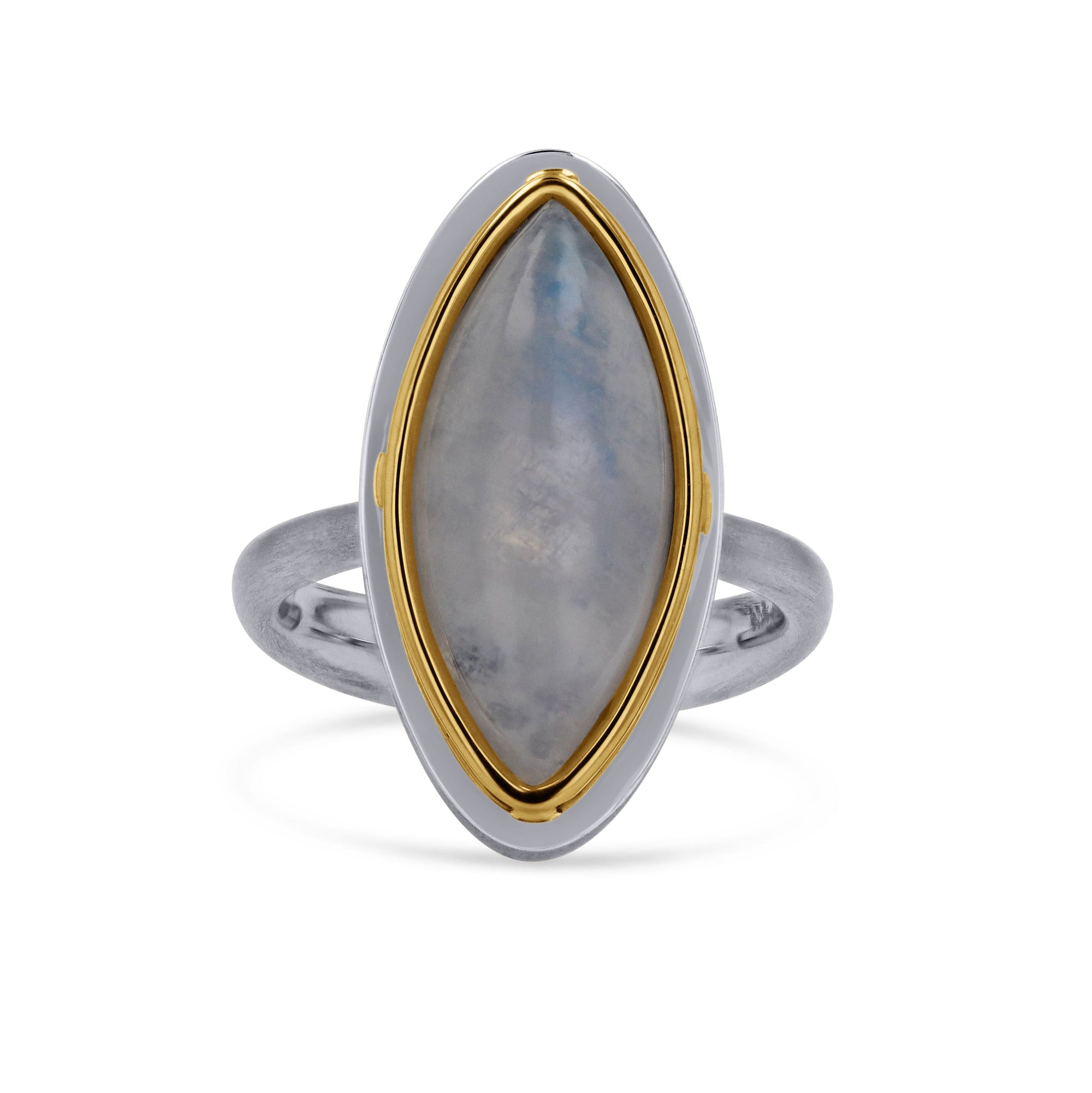 Marquise Moonstone Gem Drop Ring - Skeie's Jewelers