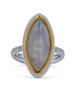 Marquise Moonstone Gem Drop Ring - Skeie's Jewelers