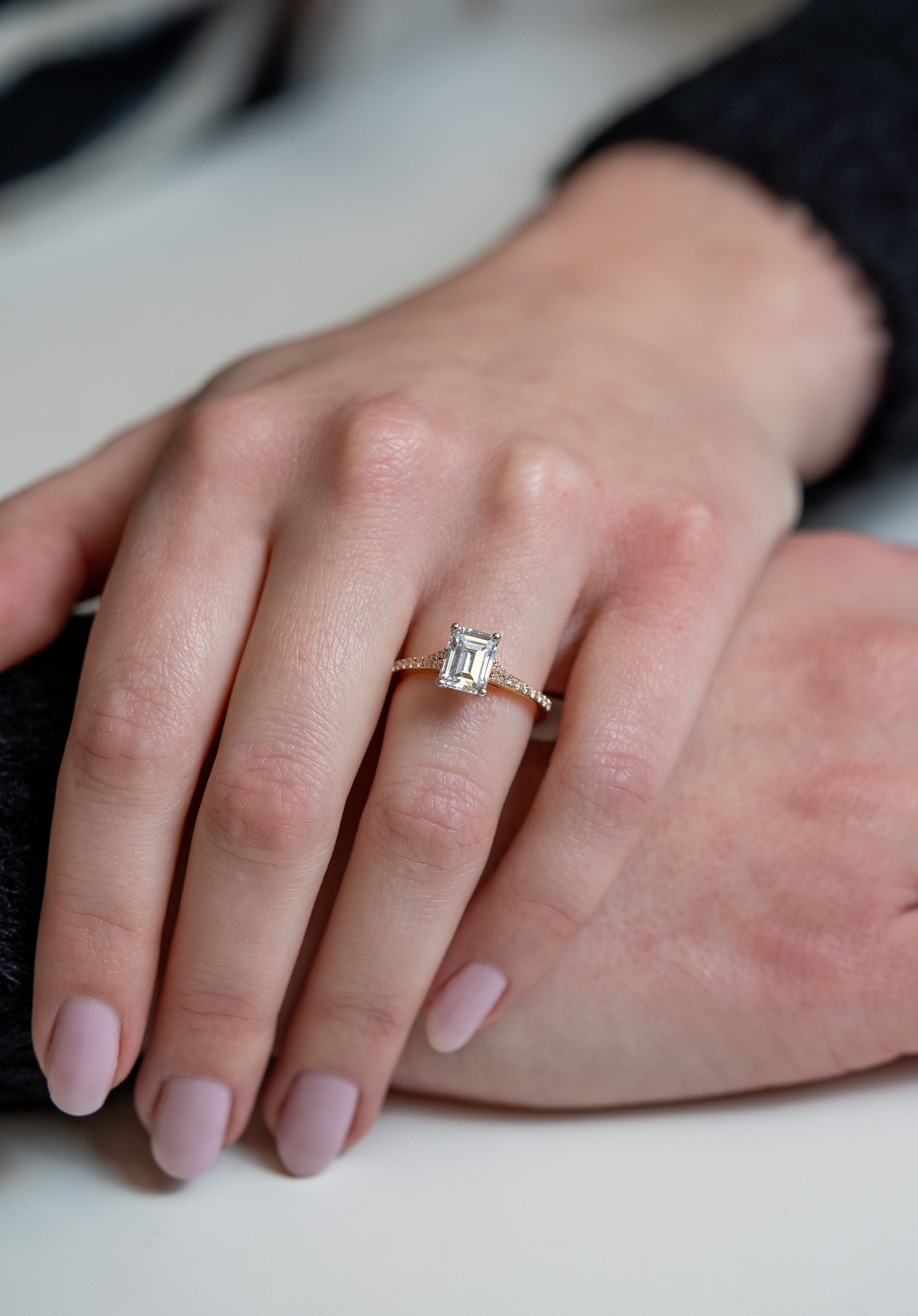 Simon G Diamond-Accented Engagement Ring - Skeie&#39;s Jewelers