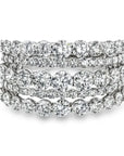 Simon G. LR2623 2.91 Carat Diamond Fashion Ring in 18K White Gold