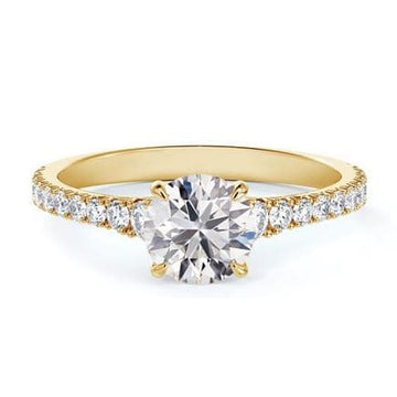 DeBeers Diamond Line Black Label Engagement Ring - Skeie's Jewelers