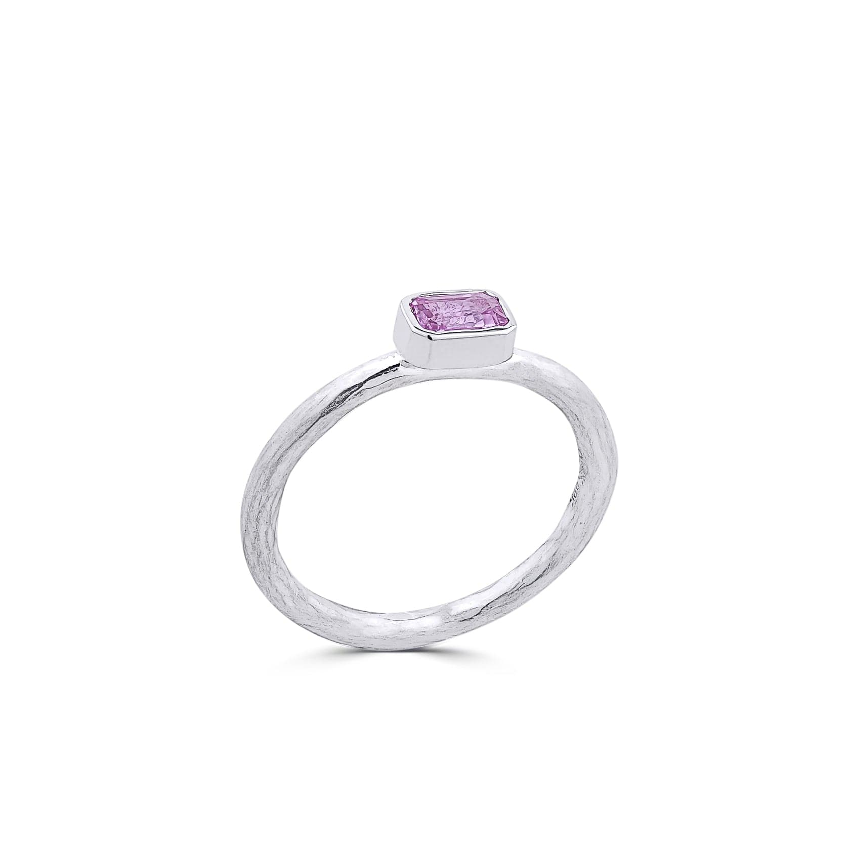 Lika Behar Sterling Silver Baguette Cut Sapphire Prismic Ring - Skeie's Jewelers