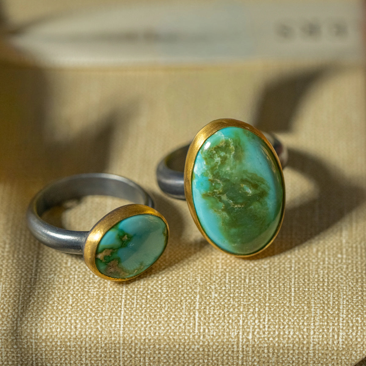 Sonoran Turquoise Rings