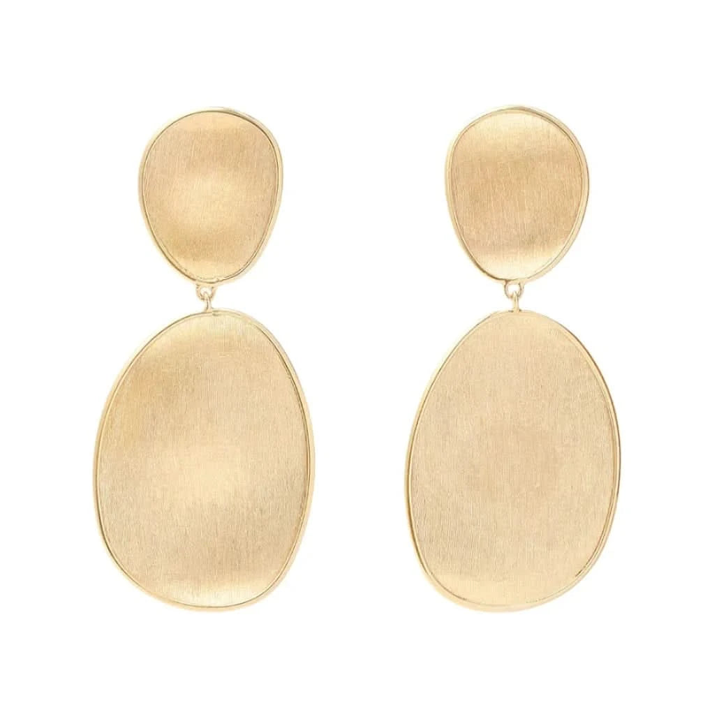 Marco Bicego Lunaria Double Drop Earrings - Skeie's Jewelers