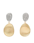 Marco Bicego® 'Lunaria' Diamond Pave Earrings - Skeie's Jewelers