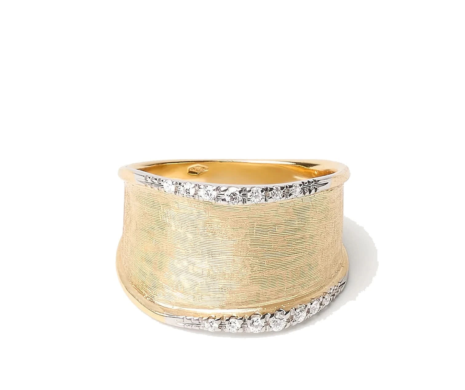 Marco Bicego Gold Lunaria Diamond Ring - Skeie's Jewelers