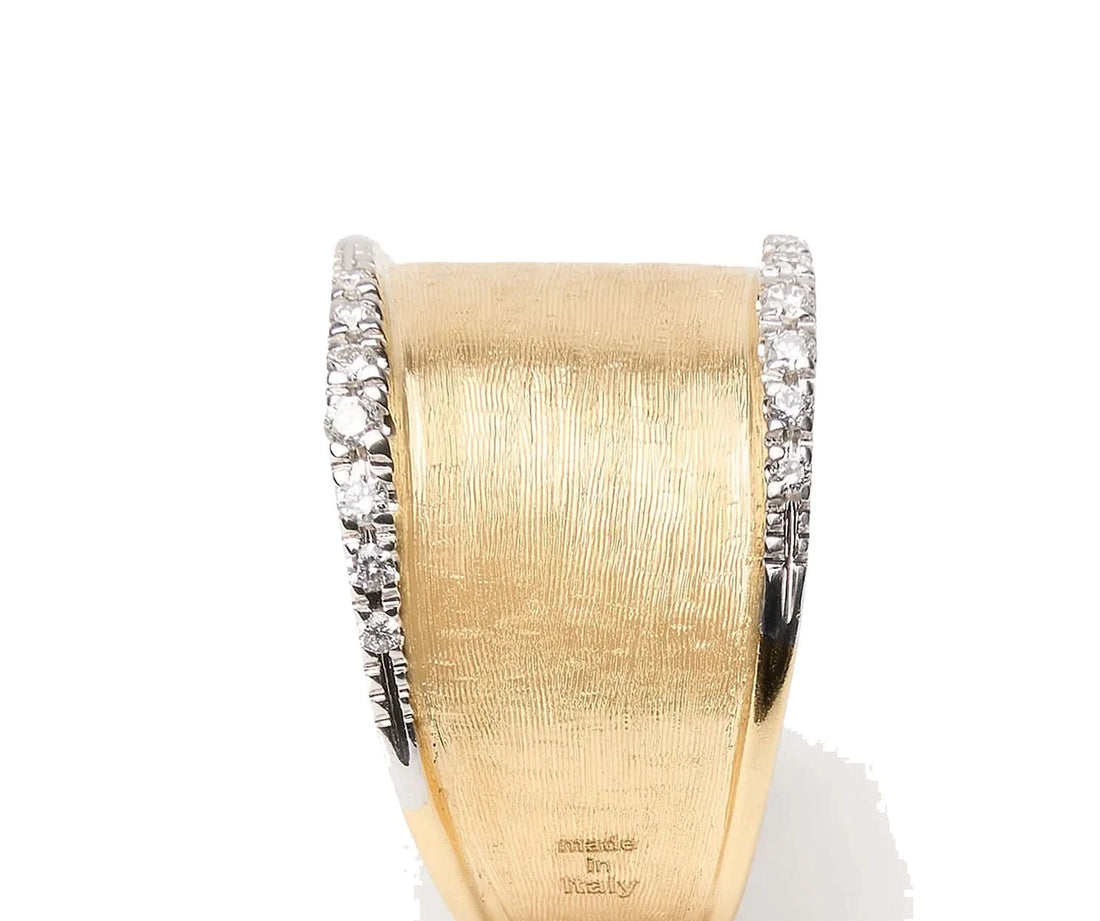 Marco Bicego Gold Lunaria Diamond Ring