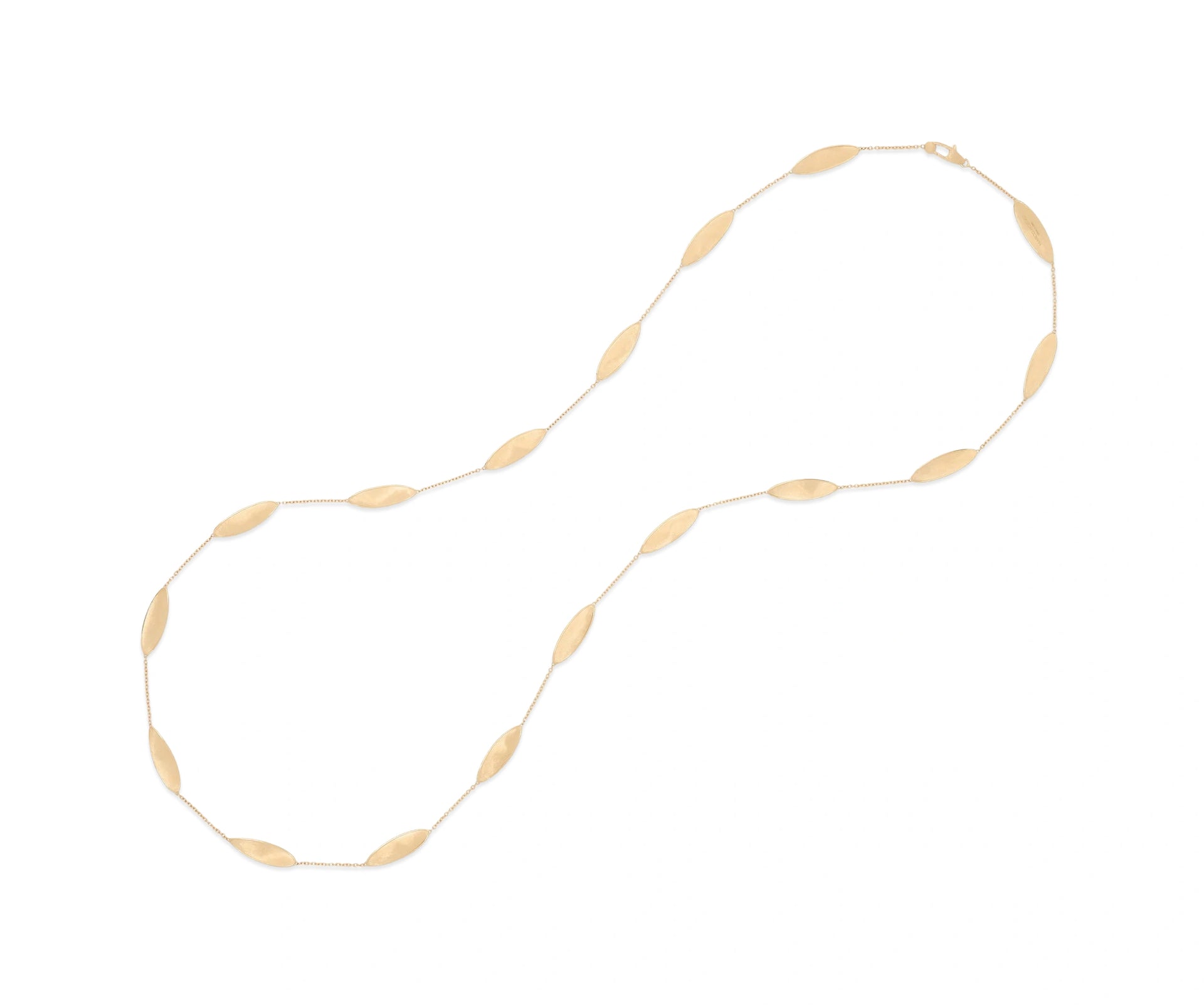Marco Bicego 18k Yellow Gold Station Long Necklace | Skeie's Jewelers