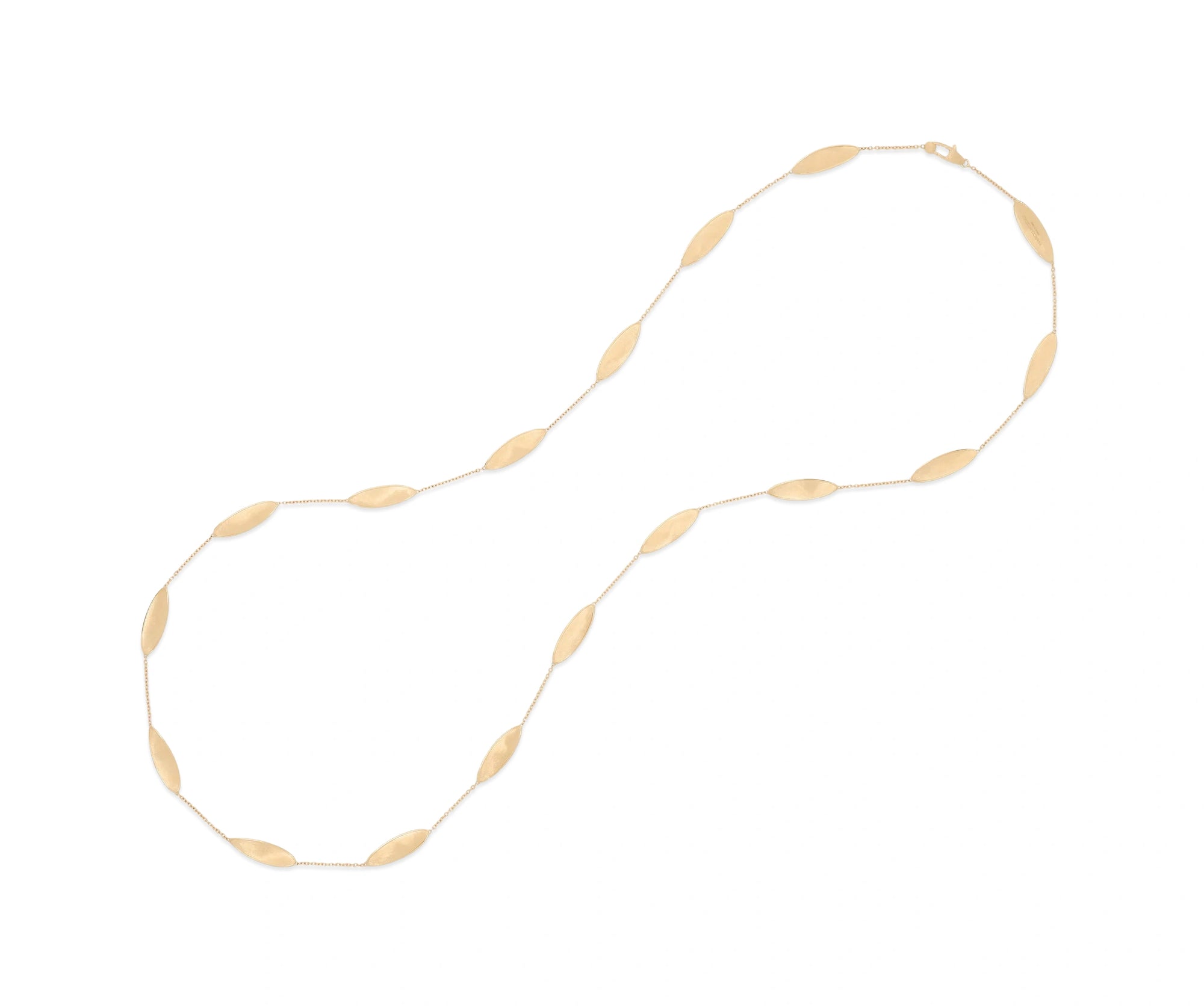 Marco Bicego 18k Yellow Gold Station Long Necklace - Skeie's Jewelers