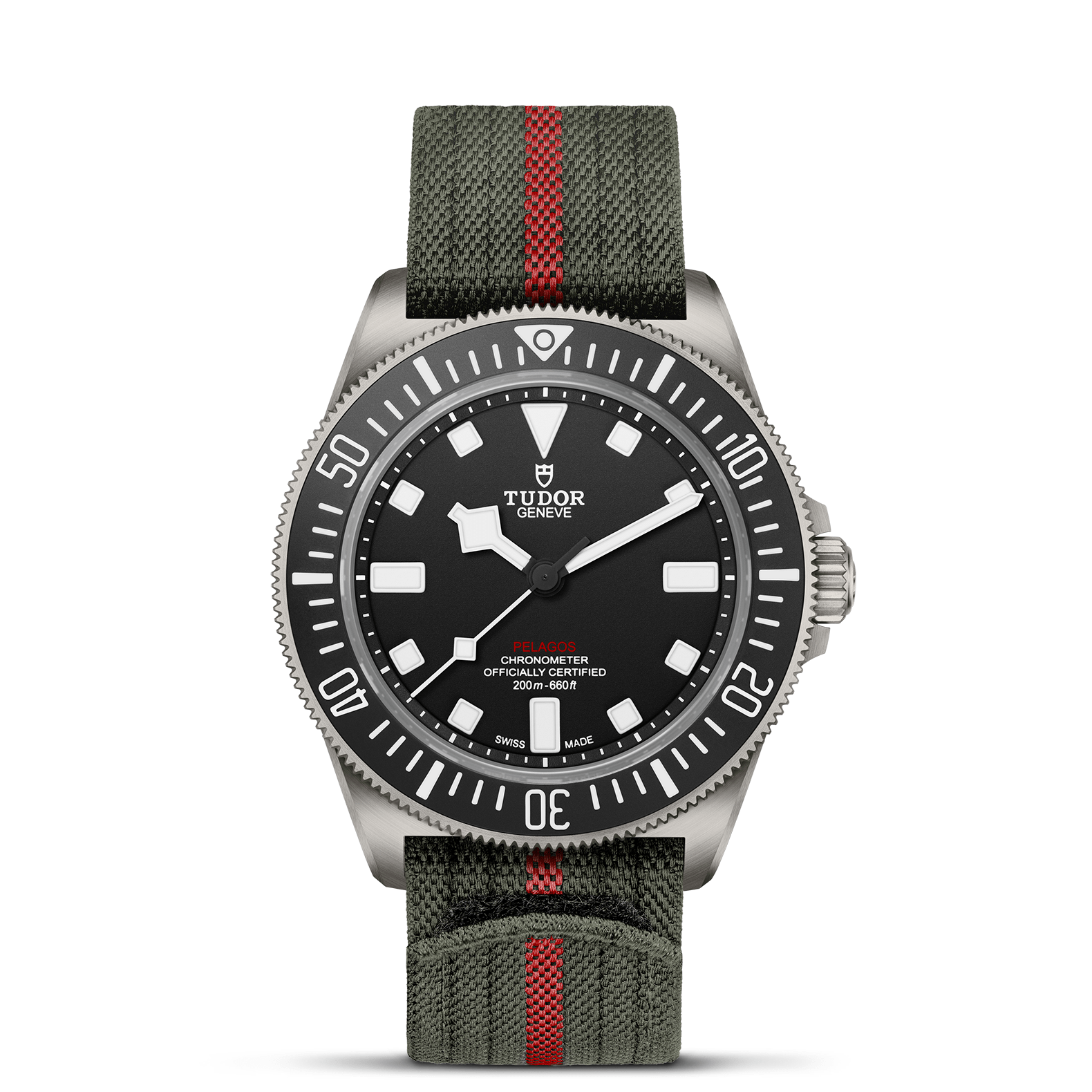 Pelagos FXD GMT 42mm Fabric Strap - M2542G257NU-0002 - Skeie's Jewelers