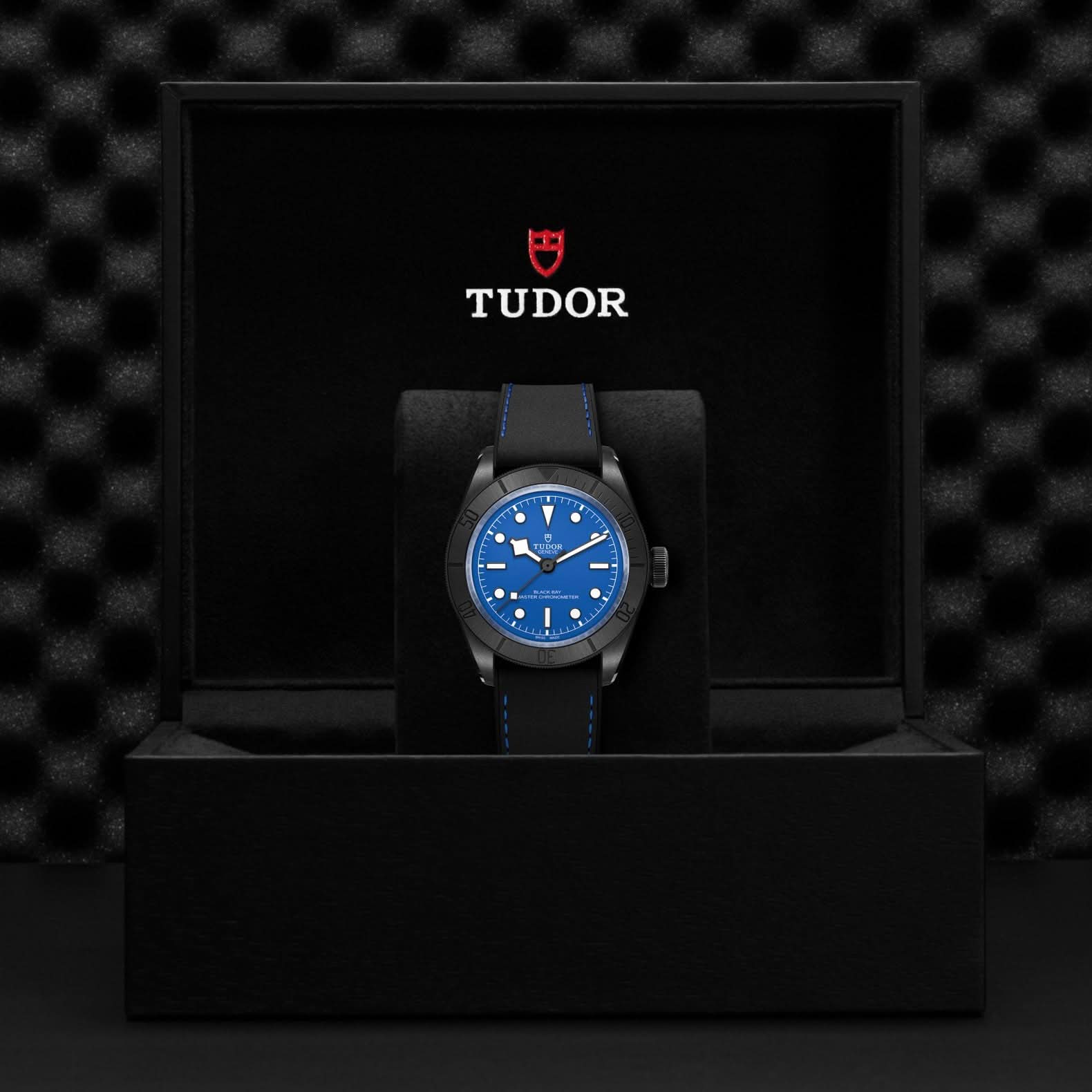 Tudor Black Bay Ceramic Blue Dial Automatic Watch -  M79210CNU-0007 - Skeie's Jewelers