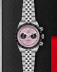 Tudor Black Bay Chrono Pink Dial -  M79360N-0019 - Skeie's Jewelers