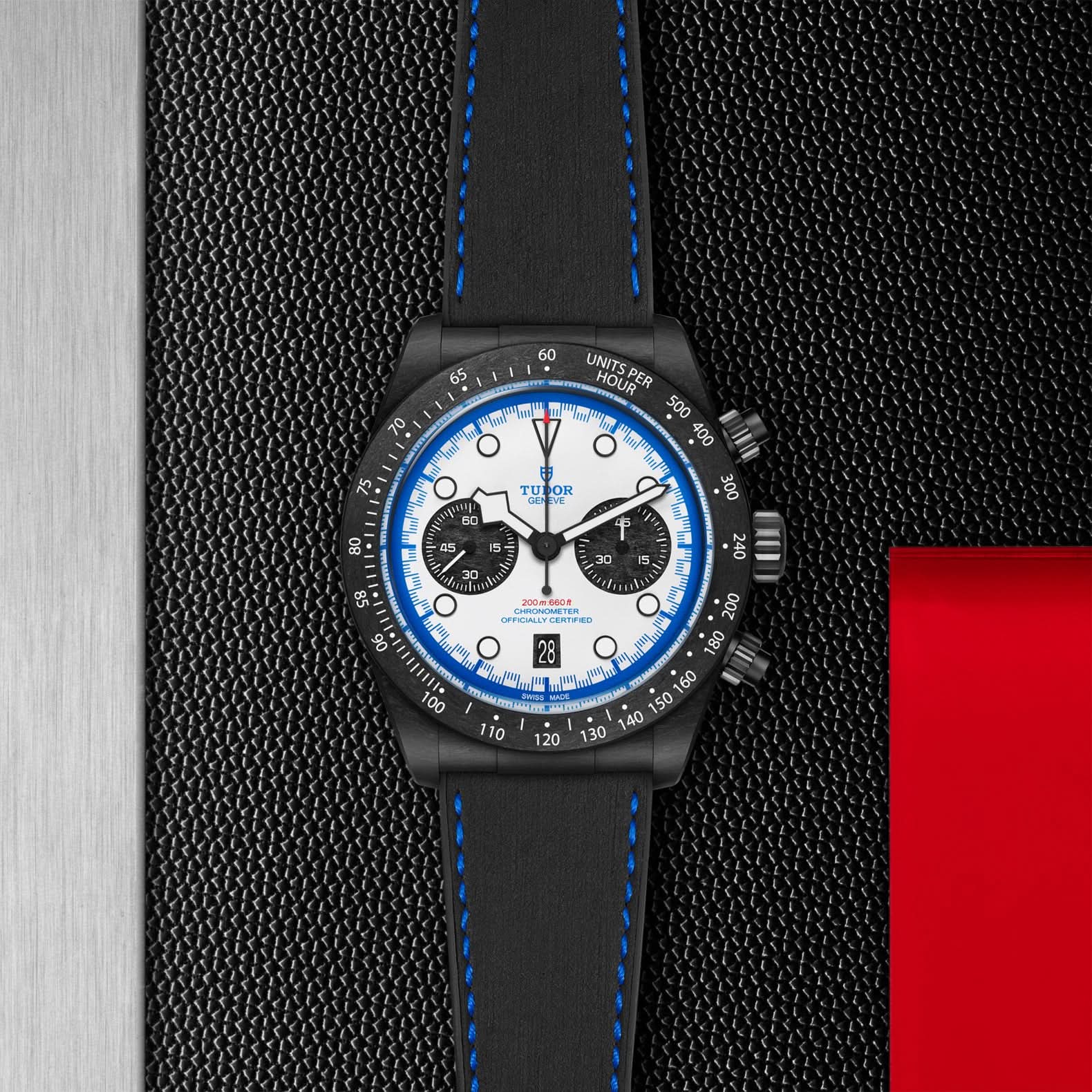 TUDOR Black Bay Chrono “CARBON 25” - M79377KN-0001 - Skeie&#39;s Jewelers