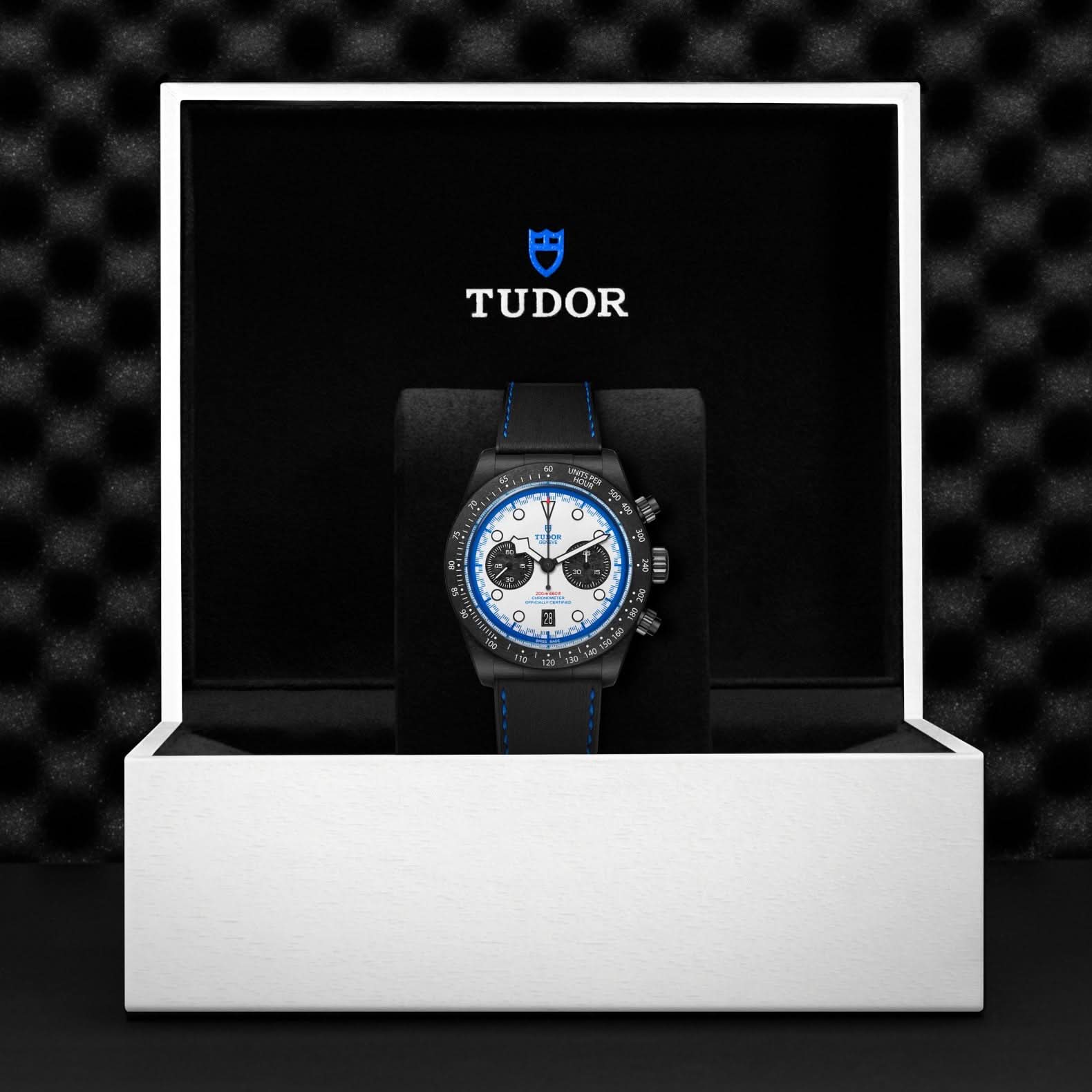 TUDOR Black Bay Chrono “CARBON 25” - M79377KN-0001 - Skeie&#39;s Jewelers