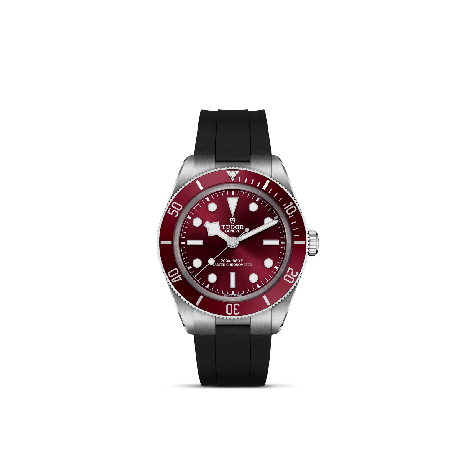 TUDOR Black Bay 58 - Burgundy Dial with Rubber Strap - Skeie's Jewelers