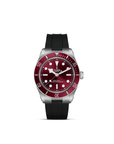 TUDOR Black Bay 58 - Burgundy Dial with Rubber Strap - Skeie's Jewelers
