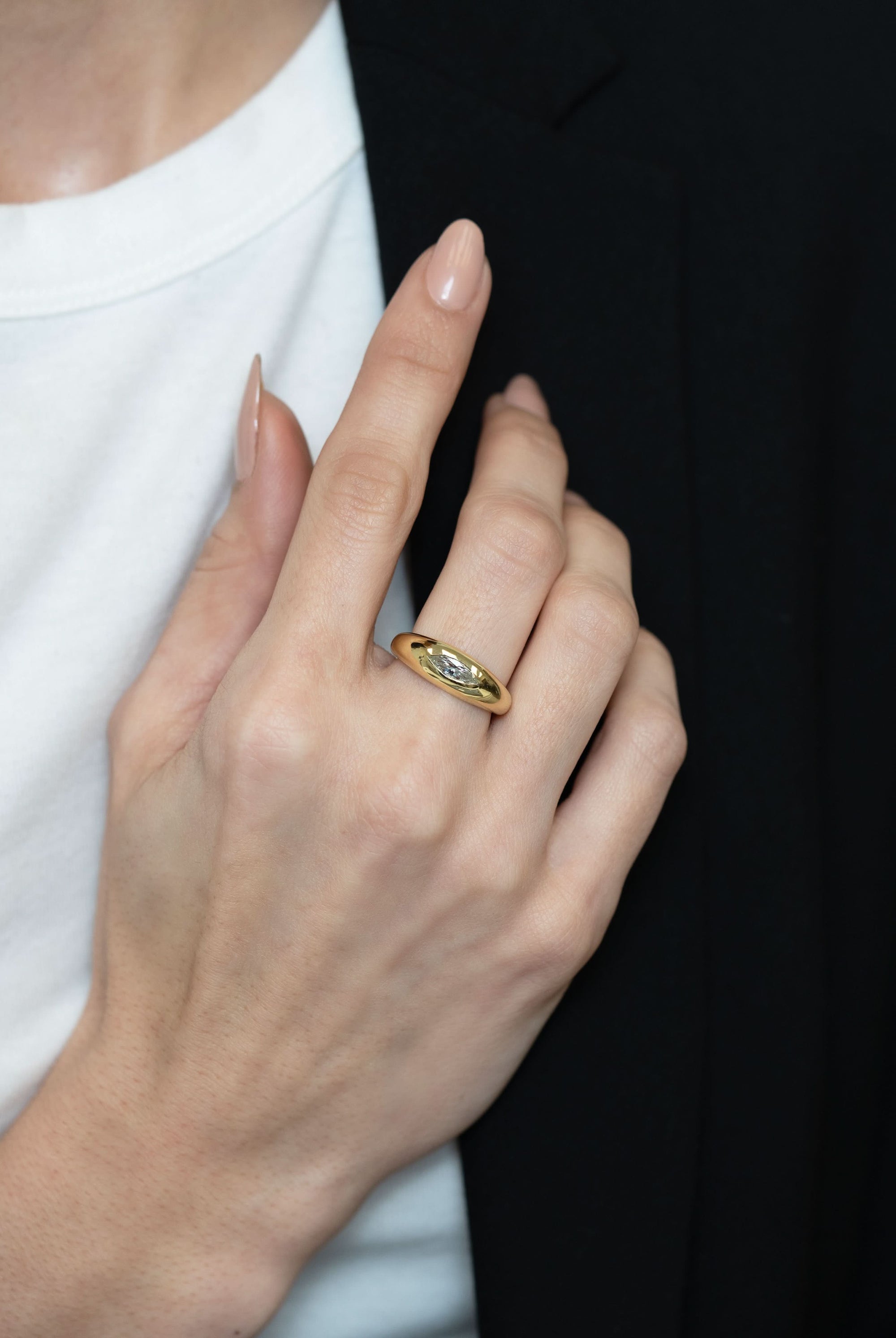 Marquise Bubble Ring - Skeie's Jewelers