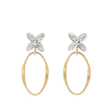 Marco Bicego® 'Marrakech' Gold & Diamond Dangle Earrings