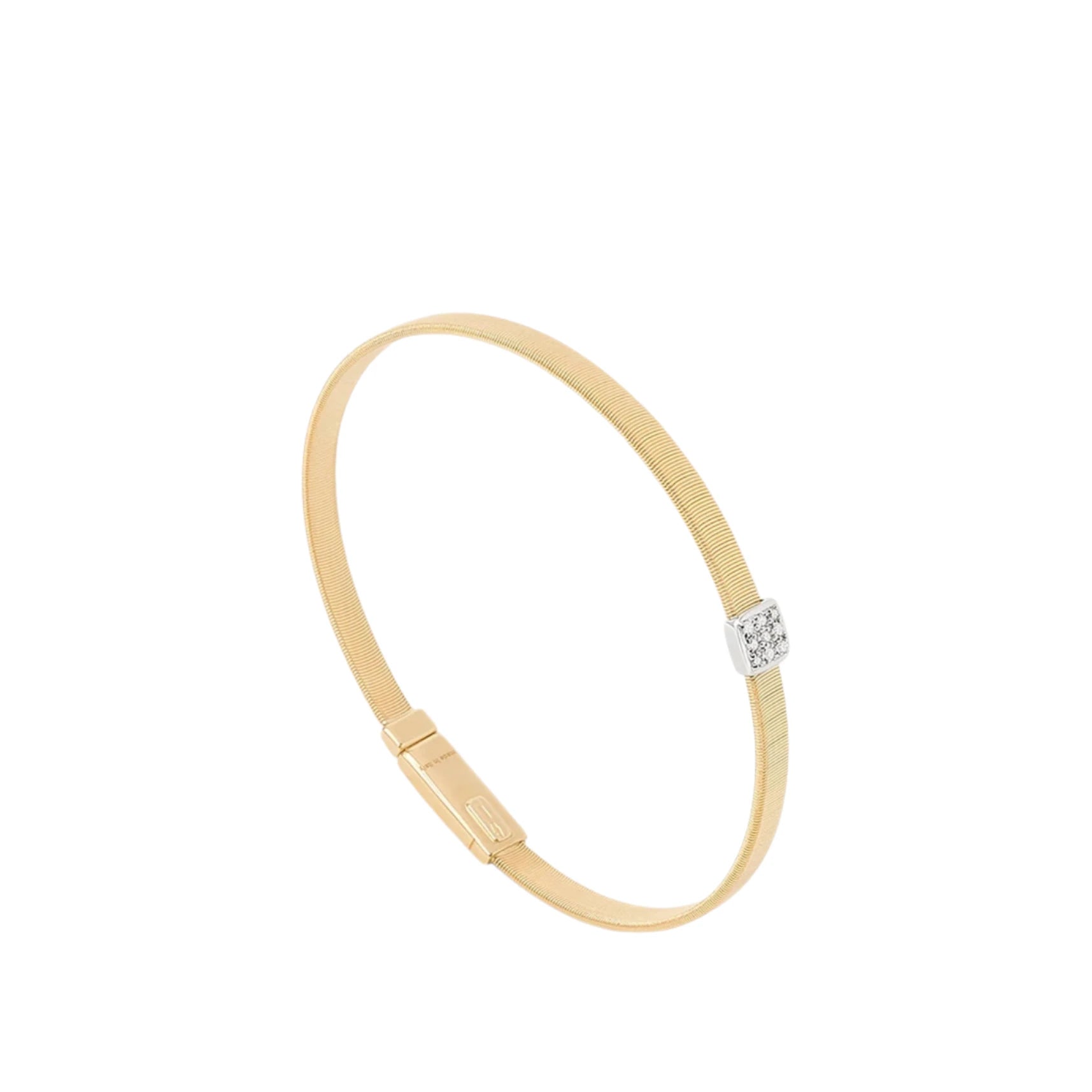 Marco Bicego® 'Masai' Gold and Diamond Single Station Bracelet - Skeie's Jewelers