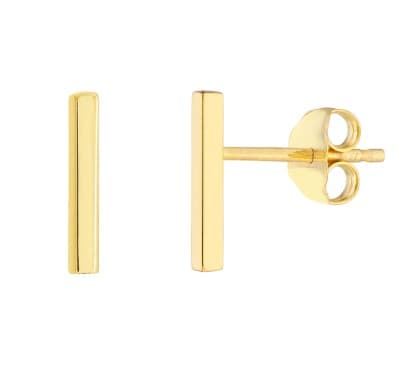 Mini Staple Bar Earrings - Skeie's Jewelers