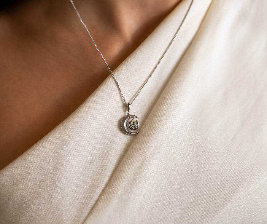 A custom diamond piece by Skeie's.