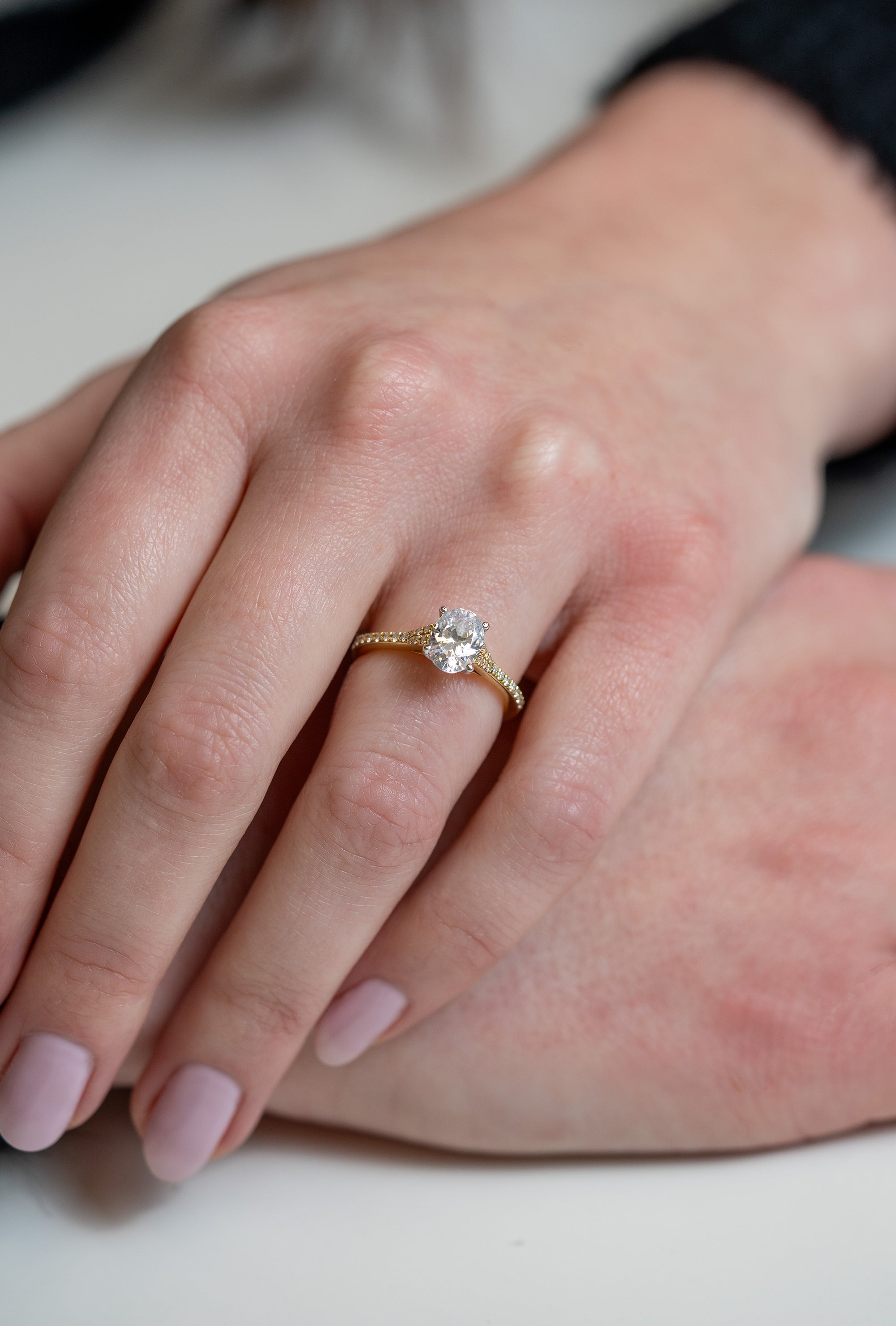 Simon G Diamond-Accented Engagement Ring - Skeie's Jewelers