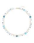 Marco Bicego Paradise Yellow Gold Mixed Topaz Single-Strand Necklace - Skeie's Jewelers