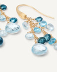 Marco Bicego Paradise Topaz Dangle Earrings - Skeie's Jewelers