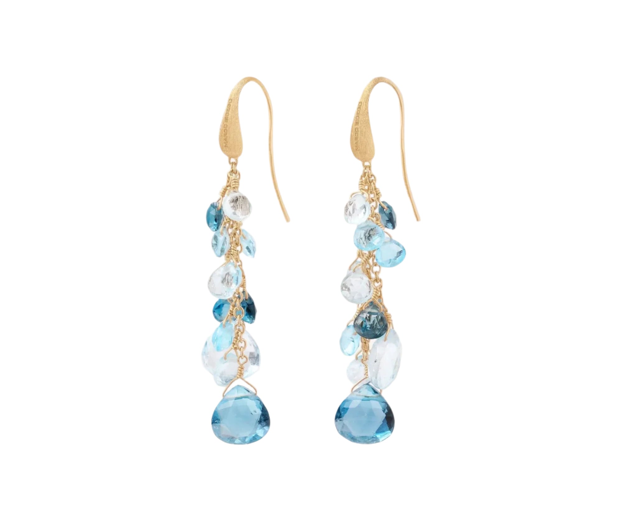 Marco Bicego Paradise Topaz Dangle Earrings - Skeie's Jewelers