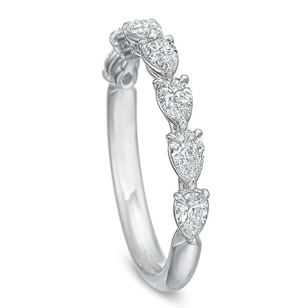 The Pear-Cut Diamond Band