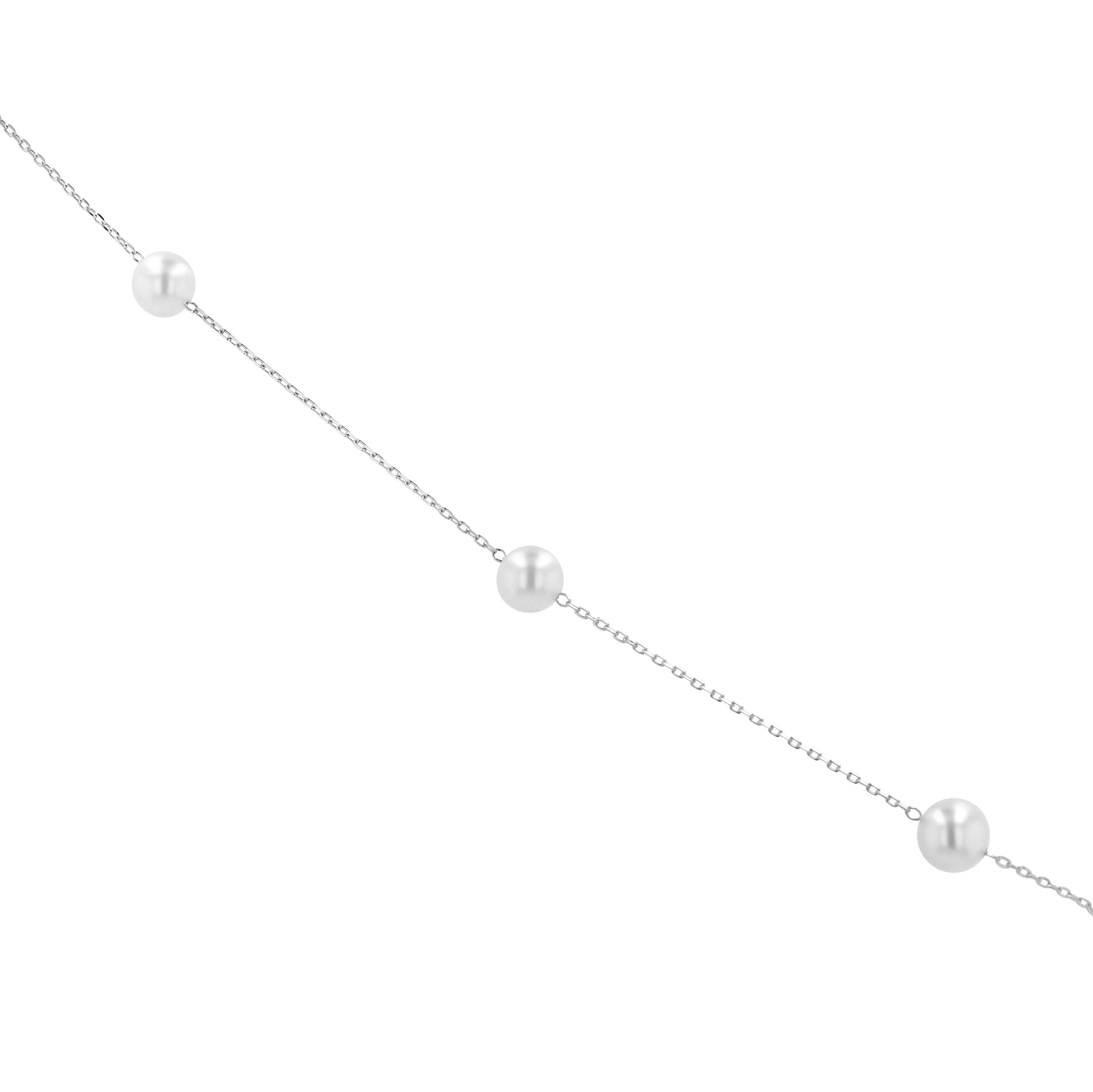 Pearl Station Necklace - Skeie's Jewelers