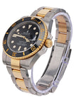 Pre-Owned Rolex Submariner Date 116613 Two-Tone Yellow Gold Steel Dive Watch 40mm