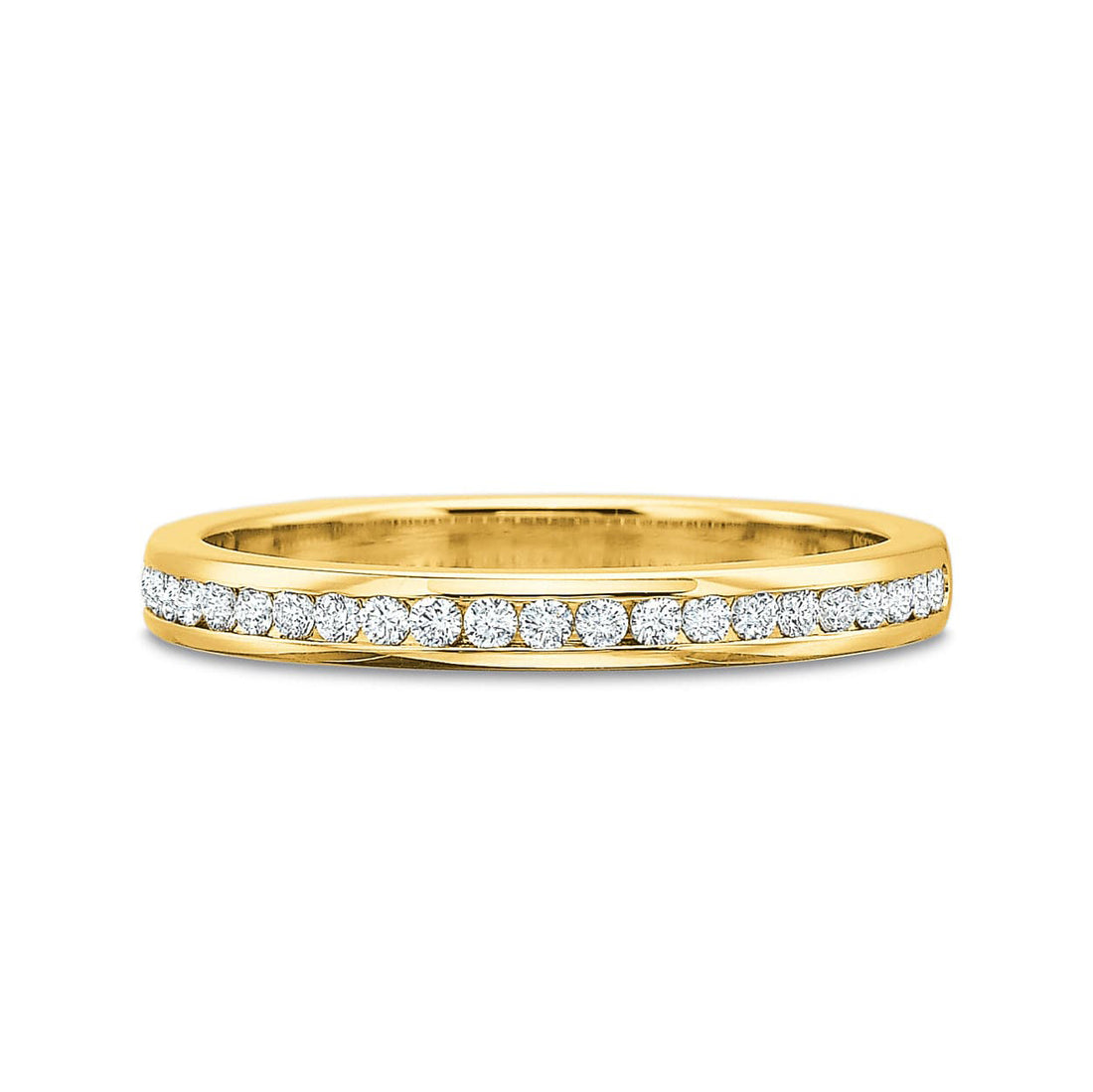 Channel-Set Diamond Band