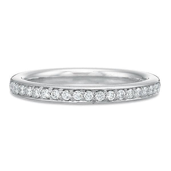 New Aire Bead-Set Wedding Band - Skeie's Jewelers