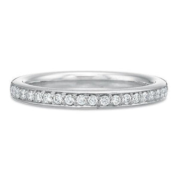 New Aire Bead-Set Wedding Band - Skeie's Jewelers