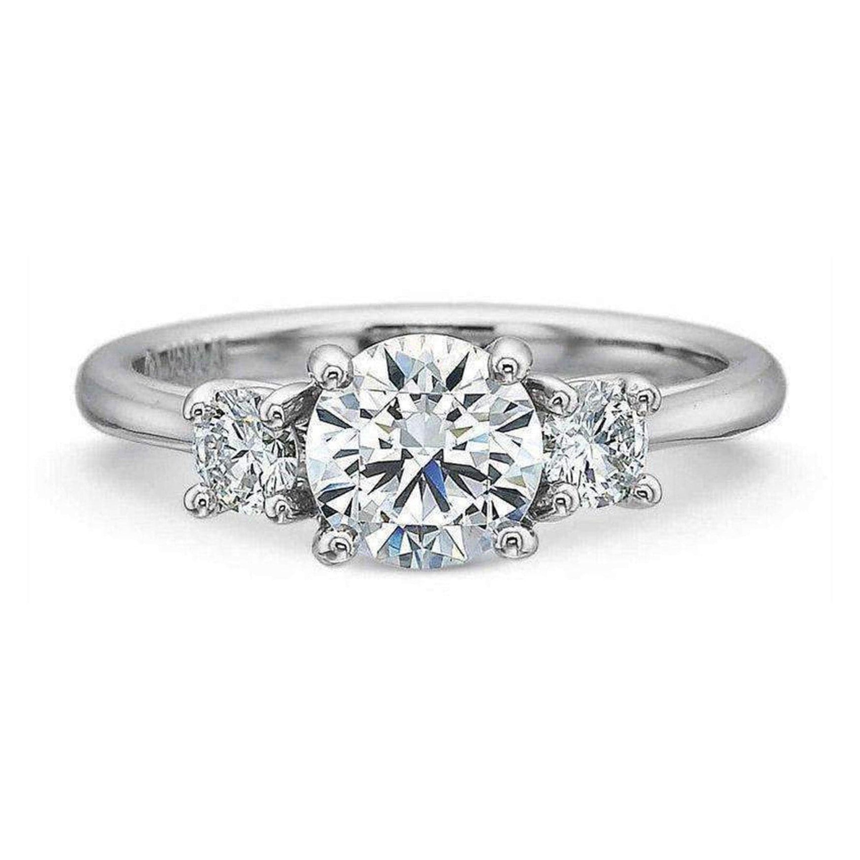 The Trellis 3-Stone Engagement Ring - Skeie's Jewelers