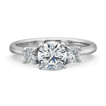 The Trellis 3-Stone Engagement Ring - Skeie's Jewelers