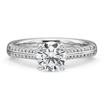 The Anna Cushion Diamond Engagement Ring