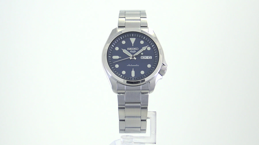 Seiko SRPE53 Blue Dial Stainless Steel Automatic Watch