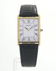 Seiko Essentials SWR052 Gold-Tone Rectangular Dress Watch