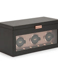 WOLF Axis Triple Watch Winder With Storage - Skeie's Jewelers