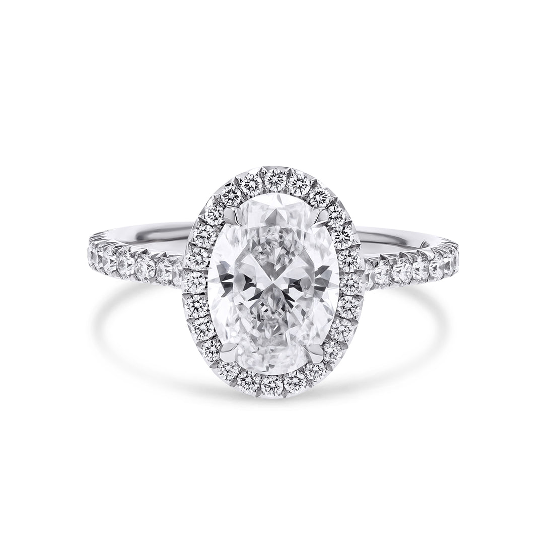 The Rahaminov Oval-Cut Engagement Ring