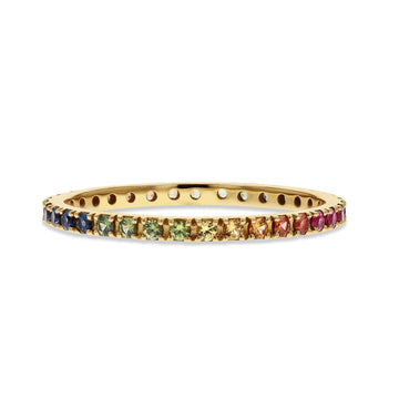 Kimberly Collins Colored Gemstone Eternity Bands - Skeie's Jewelers