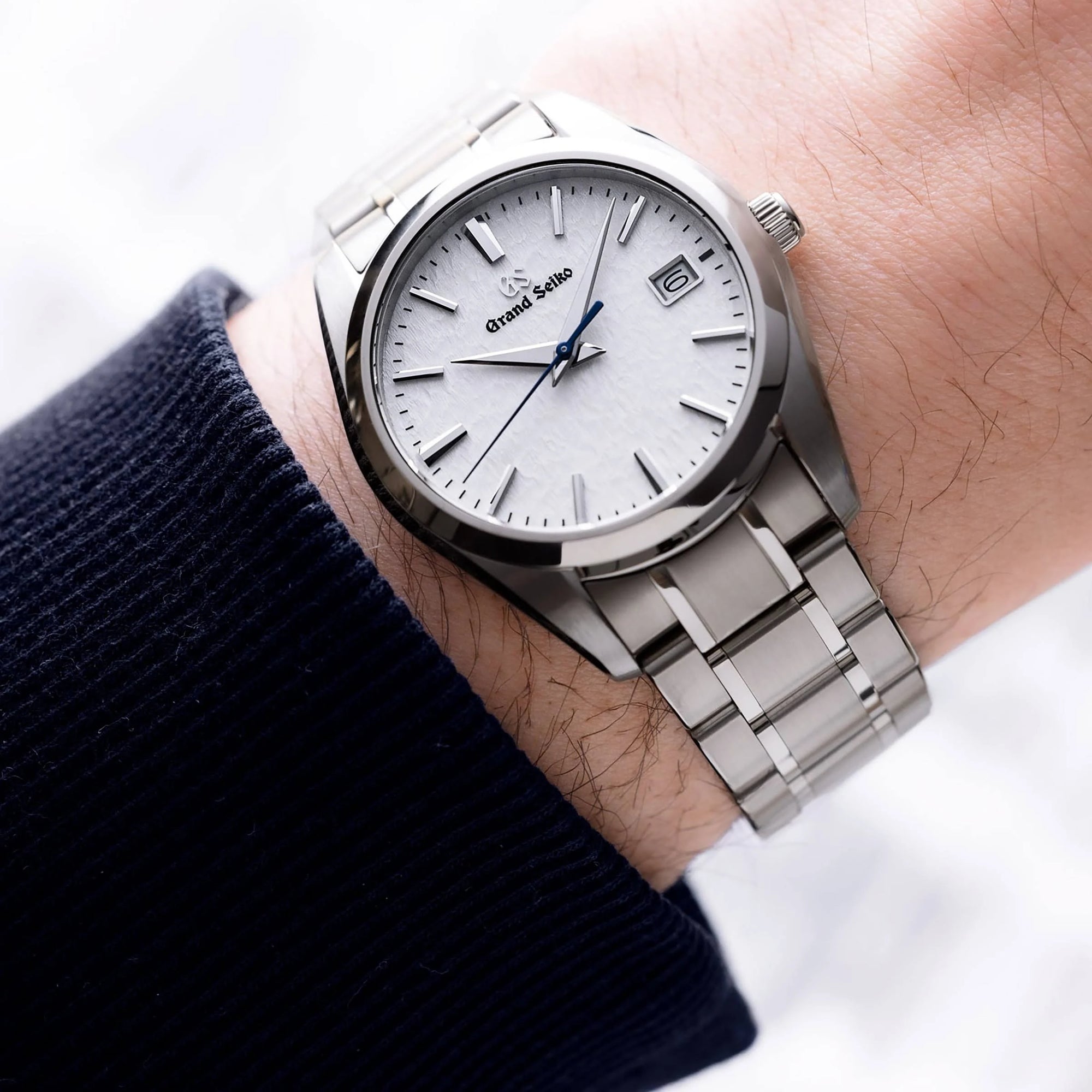 Grand Seiko SBGX355 Quartz 'Snowflake' Watch - Skeie's Jewelers