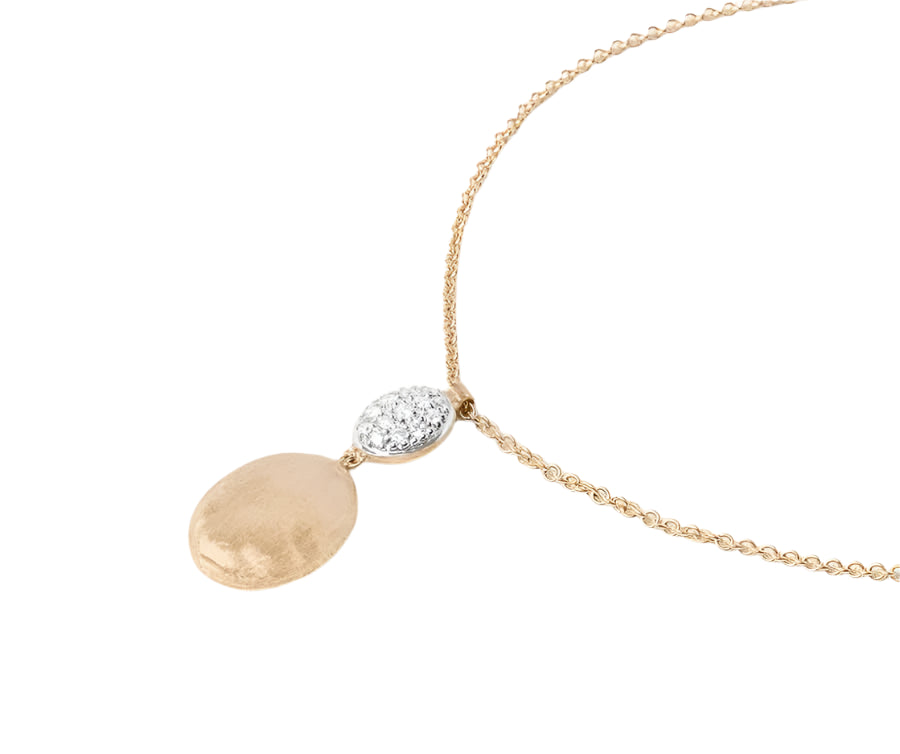 Yellow Gold & Diamond Pendant Necklace - Skeie's Jewelers