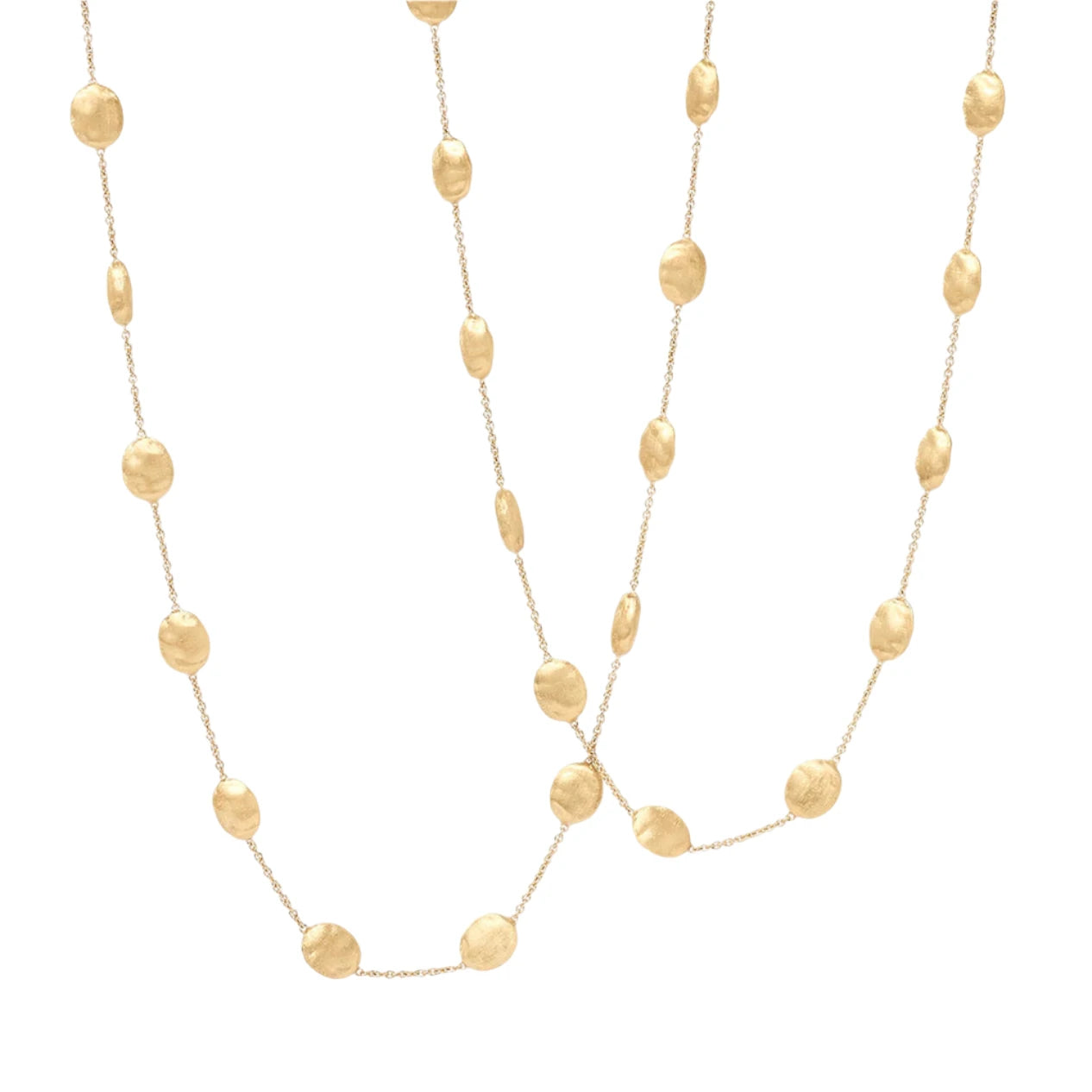 Marco Bicego® 'Siviglia' Yellow Gold Beaded Necklace - Skeie's Jewelers
