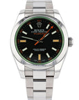 Pre-Owned Rolex Milgauss 40mm Oystersteel Black Dial – 116400 - Skeie's Jewelers