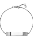 Horizontal Engravable Bar Bracelet by Carla | Nancy B.