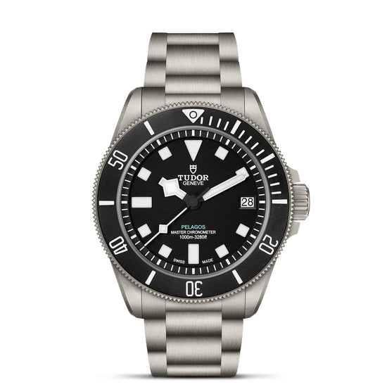 TUDOR Pelagos Ultra 43mm Matte Black Dial - M2543C1A7NU-0001 Closed Bracelet - Skeie's Jewelers