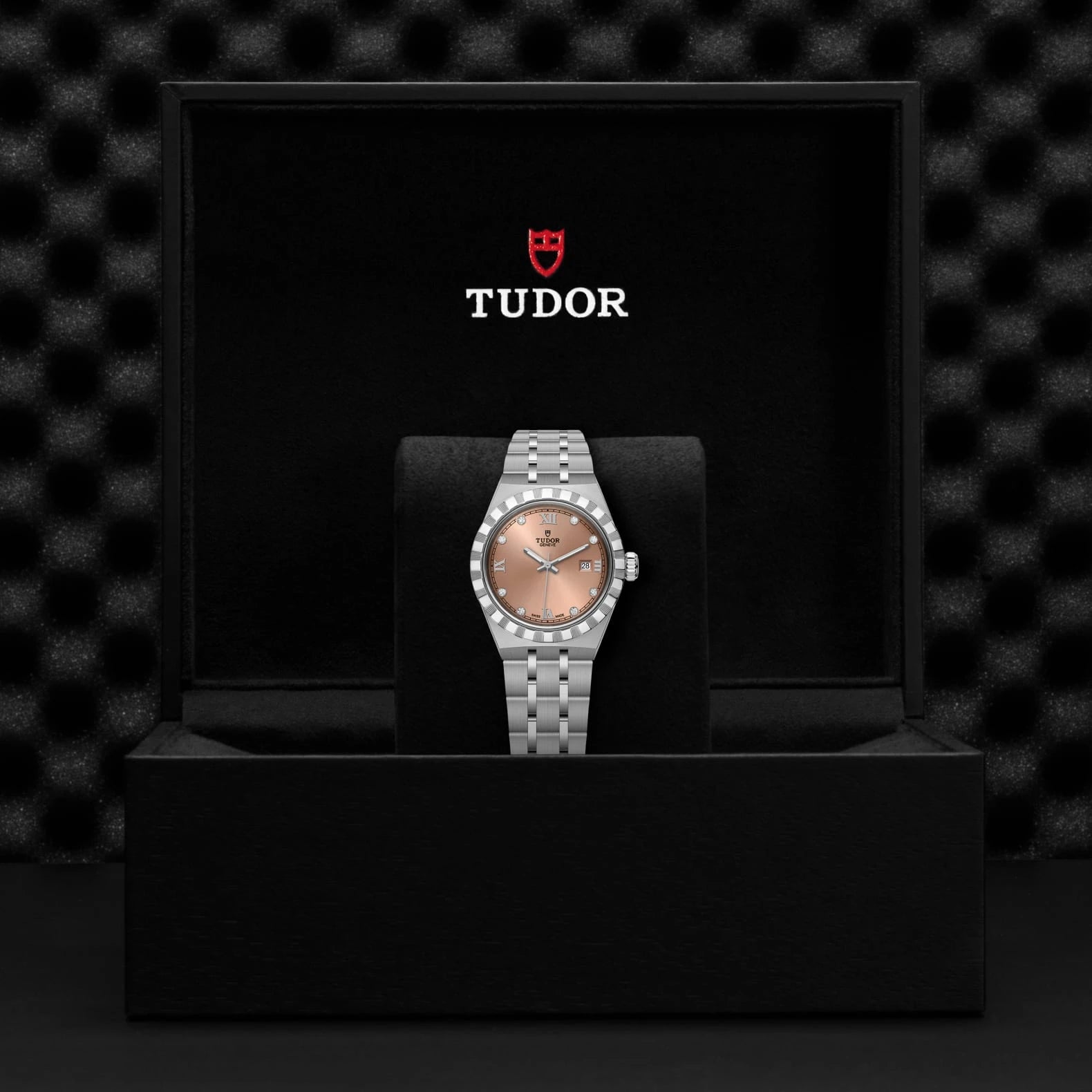 TUDOR Royal 28mm Salmon Dial - M28300-0010 In Box - Skeie's Jewelers